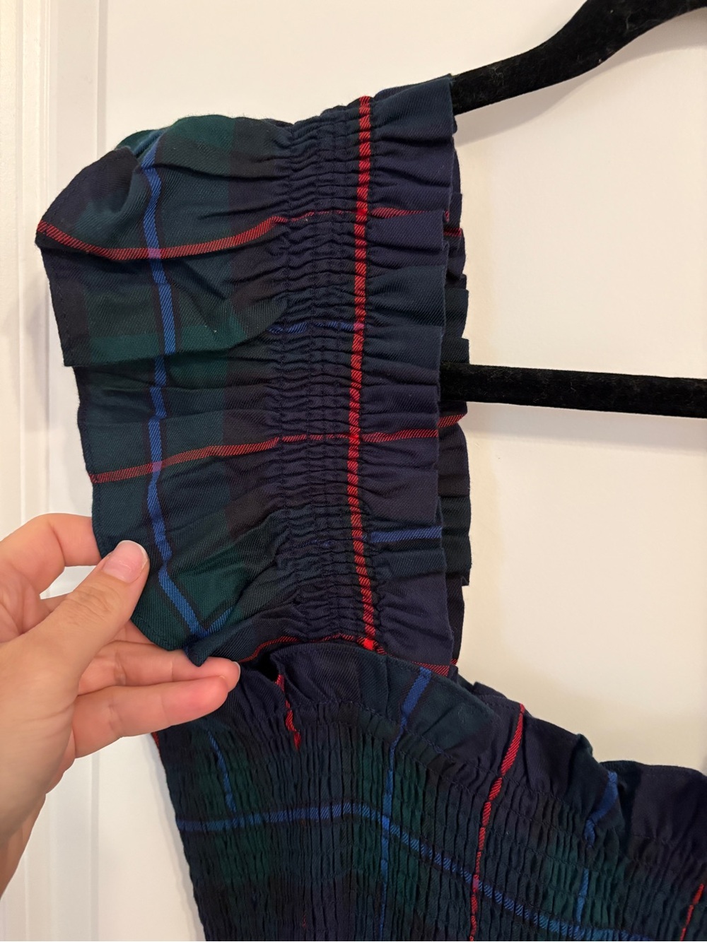 Hill House Home Ellie Nap Dress Midnight Tartan XXL NWT - Picture 4 of 7